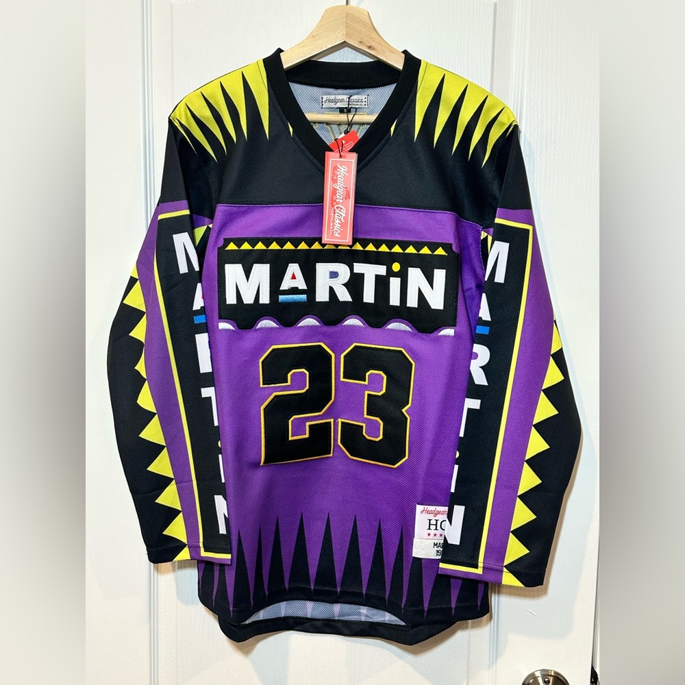 Martin 1992 Tribal #23 Headgear Classics Hockey Jersey, Size Small